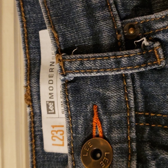 EUC Men's Lee Modern Series Slim Fit Tapered Leg Jeans Size 30 - Picture 4 of 8